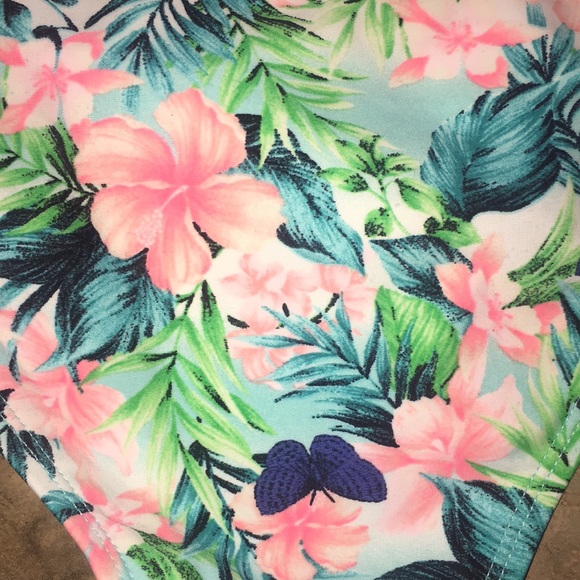 Forever 21 Floral Swim Bottoms Size Medium - Picture 6 of 6